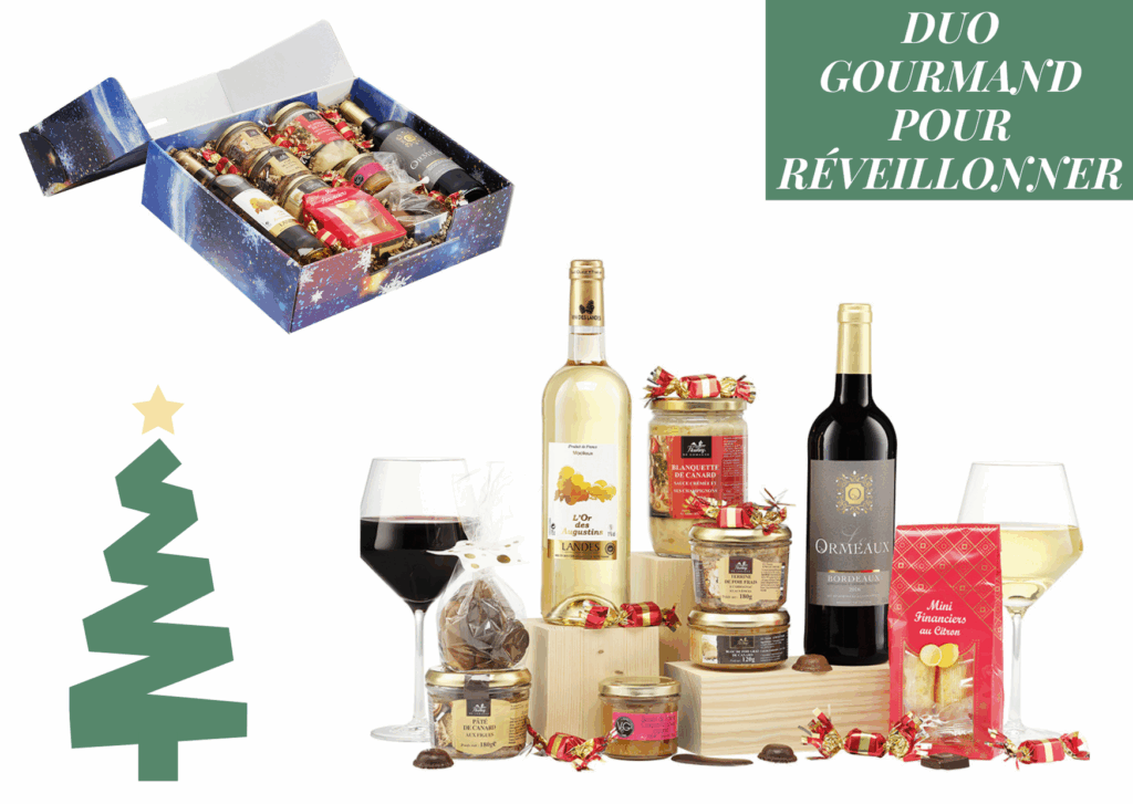 acheter un panier gourmand pour 2 pour les fêtes