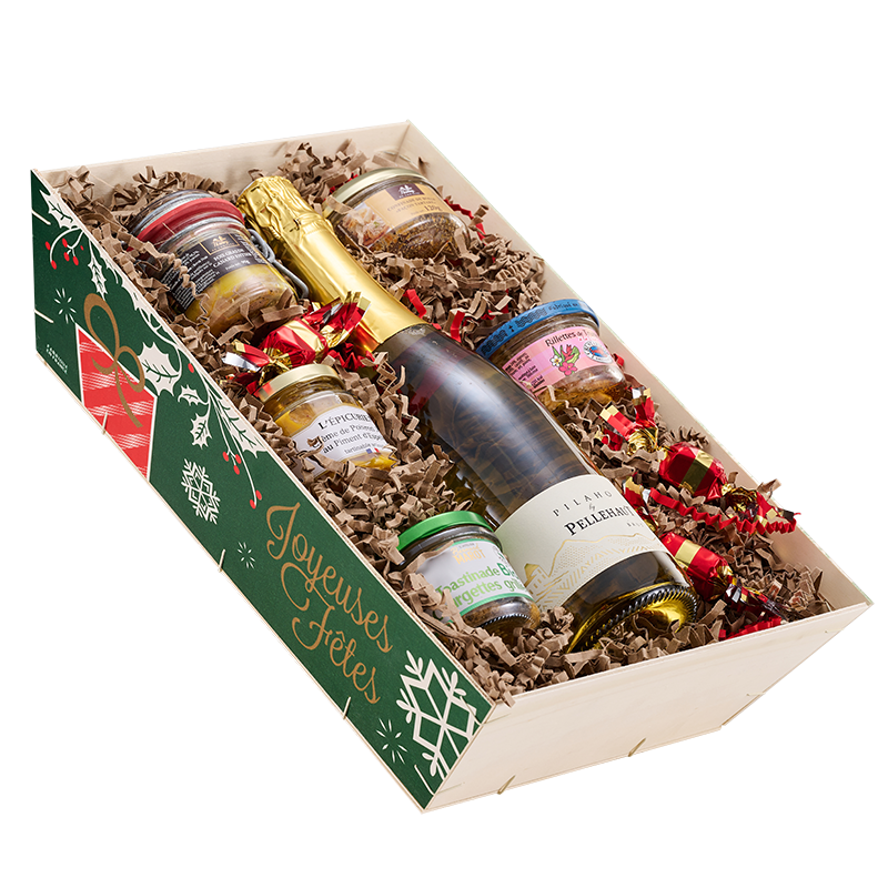 offrir un panier ogourmand apéritif pour Noël