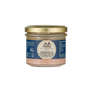 Tartinade de foie de canard à la Truffe d'été 1,5%  80g (bocal)